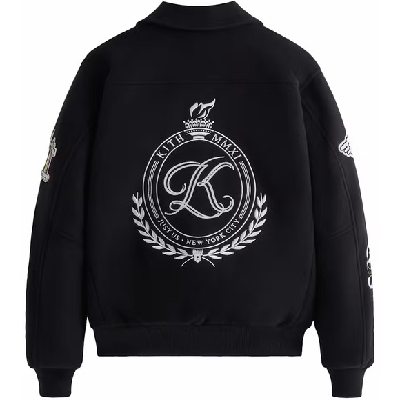 Kith Wool Coaches Jacket
Black.
Pristine 
Size M
NWT - Picture 4 of 8